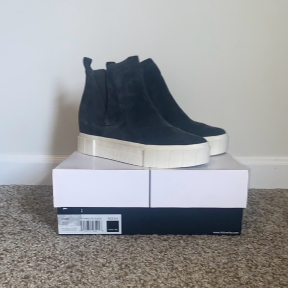 Dolce Vita Suede Boots -Zabie in Anthracite Size 9.5 - Picture 2 of 5